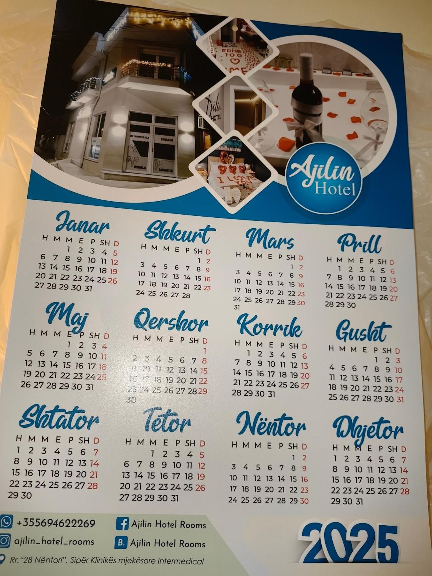 Ajilin Hotel Rooms Корча Екстериор снимка